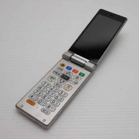 SoftBank 4G かんたん携帯9 505SH プラチナシルバー SoftBank かんたん携帯9 505SH プラチナシルバー|中古ガラケー