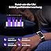iSo Tech Fitness Tracker Ohne Display Damen Herren, Smart Band Smartwatch mit 24/7 Schlaf Herzfrequenz SpO2 Stress Überwachung, 35 Tage Akku, 170+ Sportmodi, IP68 Wasserdicht, Kein ABO (iOS/Android)