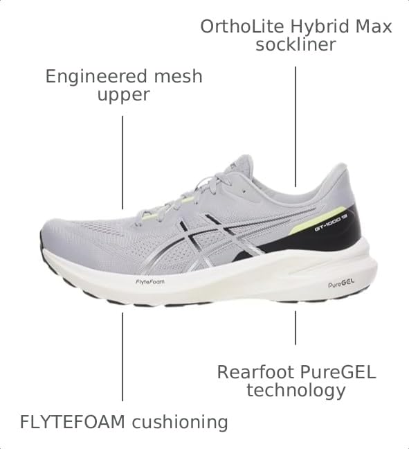 Image of ASICS Men's GT-1000 13 Running Shoes