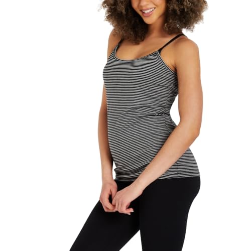 Image of Motherhood Maternity Women's Clip Down Nursing Tank Top Breastfeeding Cami with Adjustable Straps