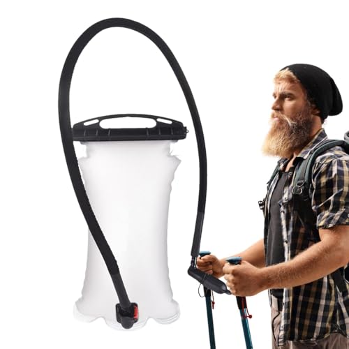 Bladder de agua para mochila de senderismo, bolsa de agua para excursiones – Excitación de comida a prueba de Farea 1L/2L/3L Paquete de hidratación – Depósito de agua de olor ligero para