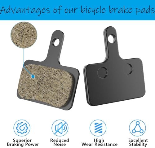 Fat-Cattie Bike/E-Bike Brake Pads with Installation Tools,03R,4 Pairs,Black - image 3