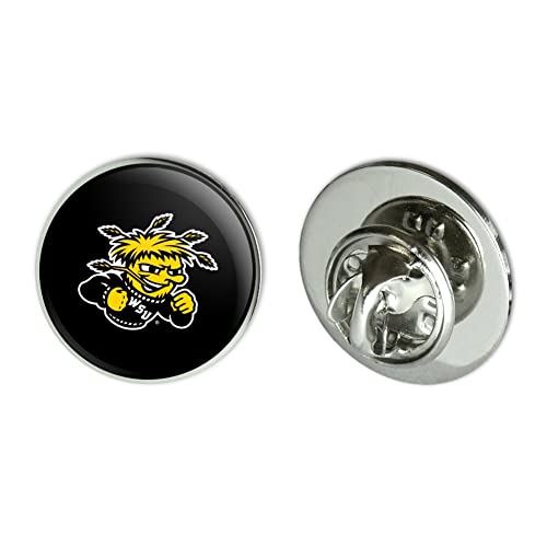 GRAPHICS & MORE Wichita State University Shockers Logo Metal 0.75" Lapel Hat Pin Tie Tack Pinback