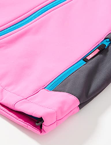 Chaqueta softshell infantil CMP Purple Fluo cazadora abrigo niño 110 4