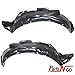Parts N Go 06-11 Civic Fender Liners Splash Guard Pair Front Driver & Passenger Side LH/RH Liner - HO1250106, HO1251106, 74101-SVA-A00, 74151-SVA-A00