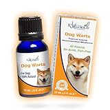 All-Natural Dog Warts Remover by Naturasil — Pure Thuja & Plant Extracts for Topical Wart & Skin Blemish Remover on Pets | Fast-Acting, Gentle & Pain-Free | No Acids | Safe for Dogs 3+ Months | 15mL