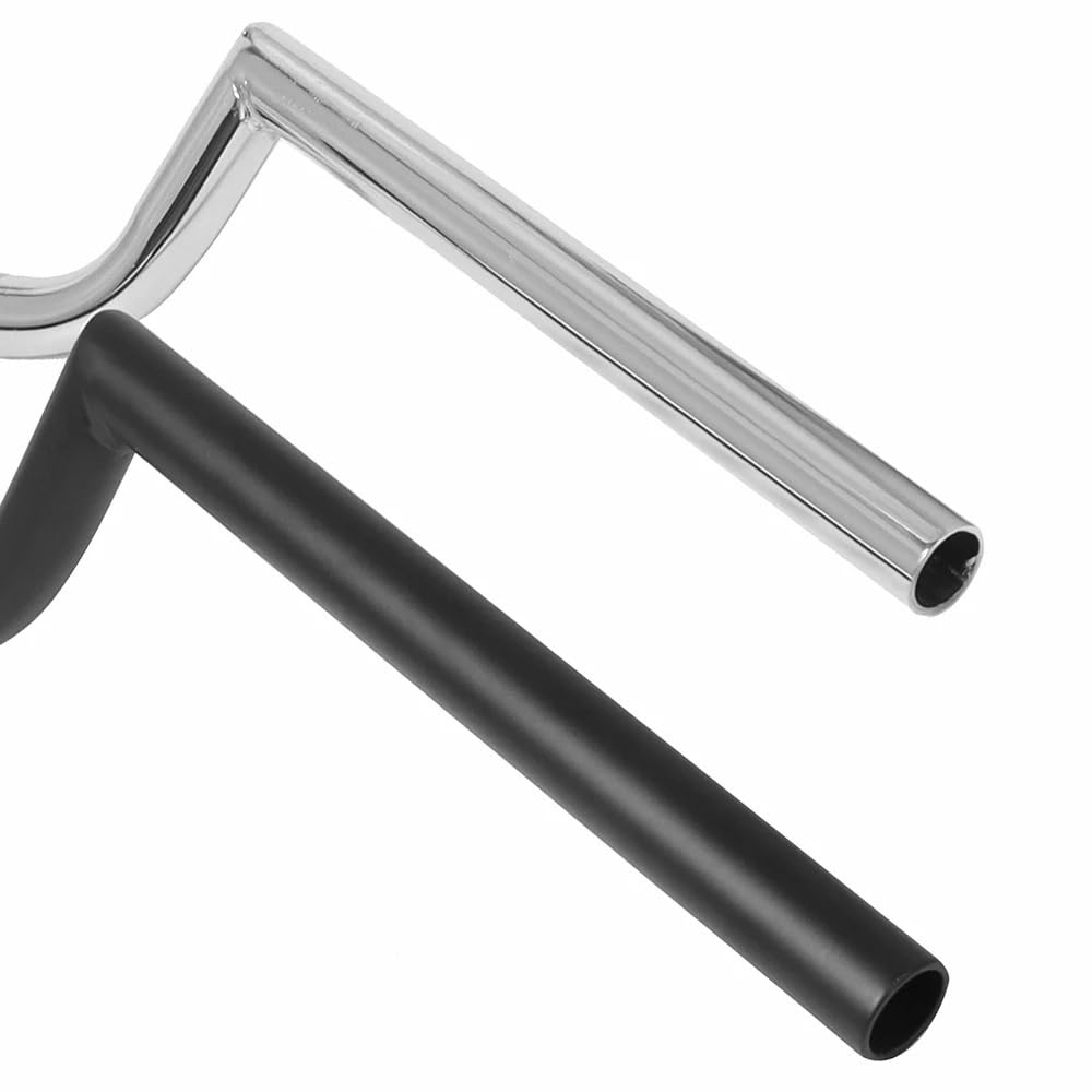 manubri moto alti manubri moto per naked Per Cruiser, Cafe Racer, Bobber | Manubrio Drag Bar per moto 7/8" 22mm Manubrio universale(Chrome)