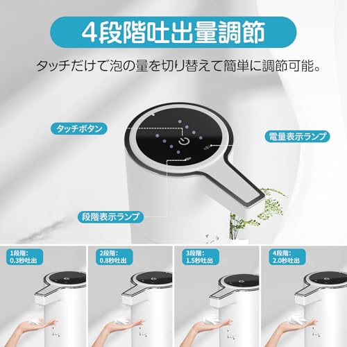 Gaberpho ソープディスペンサー HYW-500-BB-L の商品画像 2