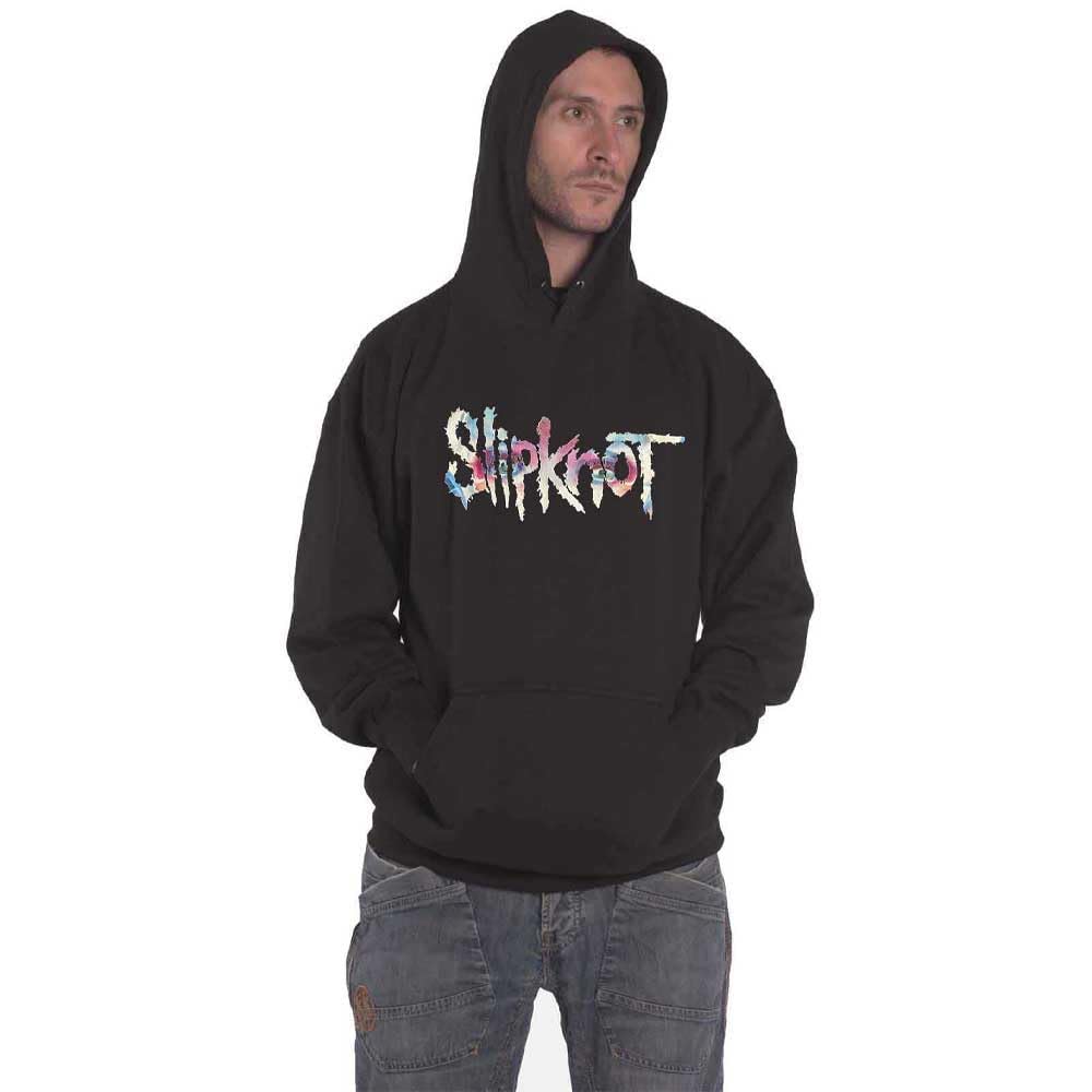 Slipknot Sudadera con Capucha Eye Band Logo Nuevo Oficial Unisex Negro Jersey