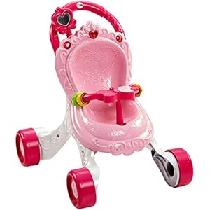 Fisher-Price CGN65 Princess Mommy muziekplezier poppenwagen