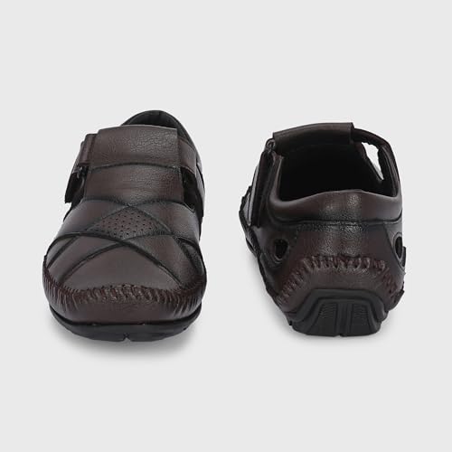 Image of Centrino Sandal for Men | Enhanced Grip Insole for Superior Stability | Modern & Stylish Design with Adjustable Straps | Lightweight & Comfortable Footwear for All-Day Wear (7333)