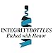 Integrity Bottles Tribal Dolphin Design Stemless Wine Glass, Handmade, Handblown, Hand Etched Gifts, Sand Carved, 18oz (Bubbly Teal)