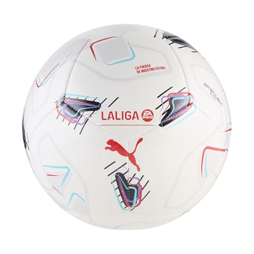 PUMA Ballon de Football Stellar Play LaLiga 5, White Multicolor