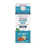 Amazon Grocery, Vanilla Unsweetened Almond Milk, 64 fl oz (Previously Amazon Fresh, Packaging May Vary)