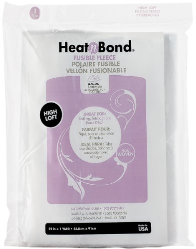 Polaire fusible Thermoweb HeatnBond blanc entoilage thermocollant pour donner du volume rigide