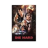 Die Hard Movie Posters 1 Wall Art Decor Print Picture Paintings for Living Room Bedroom Decoration 24x36inch(60x90cm) Unframe-style