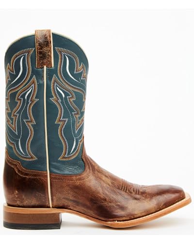 Cody James Men's Western Boot Broad Square Toe Navy 9 1/2 D(M) US2