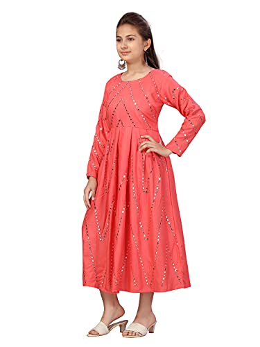 Image of Aarika Girls Gajri Colour Middi (MD-1020-GAJRI-34)