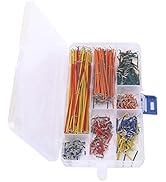 Breadboard Jumper Wire 560Pcs Breadboard Jumper Wire U Shaped Color Breadboard Lines Circuit Boar...