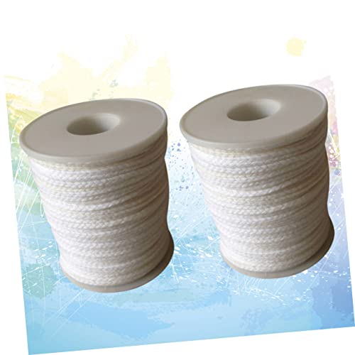 Housoutil 2 rollos de mecha de algodón para velas miniatura 7