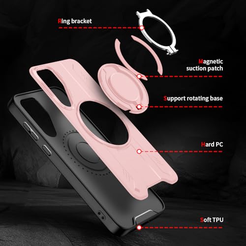 Coque Samsung Galaxy S25 LS rose en silicone de protection