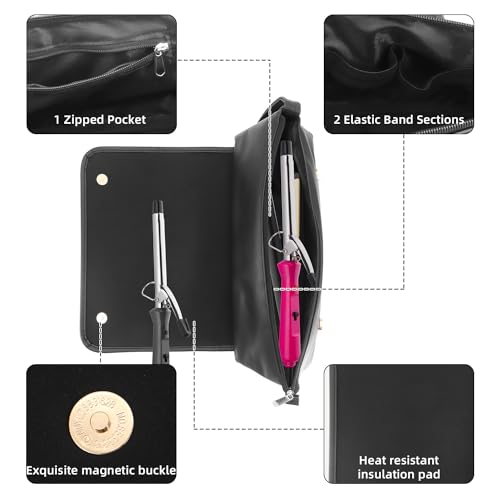 Bolso de Viaje para Herramientas de Cabello Buwico miniatura 4