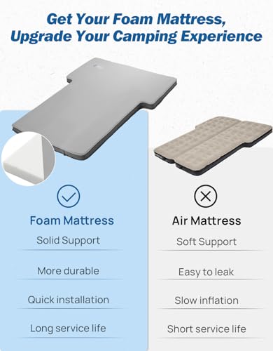 JOYTUTUS Hybrid Foam-Air SUV Mattress