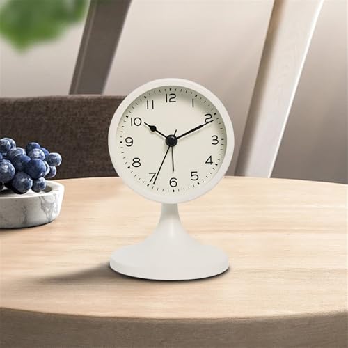 Reloj de Escritorio Vintage Blanco para Decoración del Hogar 6