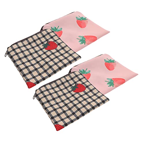 UKCOCO 4 piezas Bolsa de Almacenamiento para Compresas Sanitarias con Diseño Compacto y Bonito para Menstruación y Uso Diario para Niñas y Mujeres
