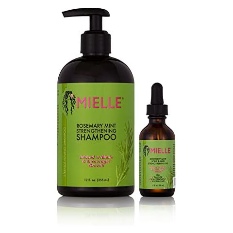 Mielle / Rosemary Mint Strengthening / Shampoo / Scalp & Hair Strengthening Oil / Deal / Gift Set Cover