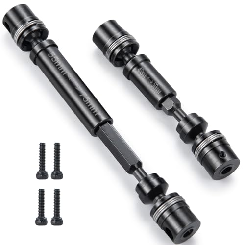 MOHERO Steel RC Drive Shaft Center Driveshafts for TRX4M Bronco Defender