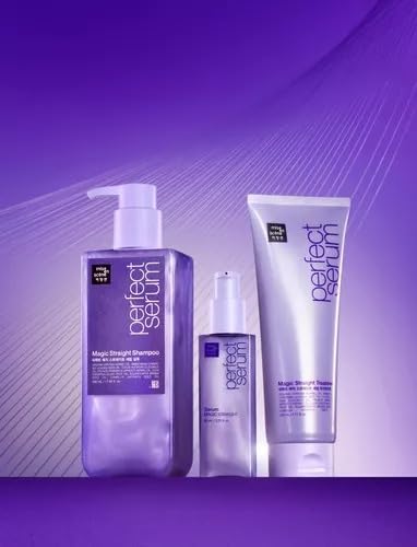 KIT SHAMPOO 530ML + TREATMENT 230ML + SERUM MAGIC STRAIGHT - MISE EN SCENE