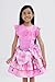 Barbie Big Girls Tank Top, Satin Skirt and Side Bag 3 Piece Outfit Set Gingham Pink 10-12