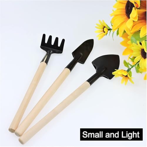 Image of Premium Gardening Tools Combo - Flower Cutter /Pruner /Gardening Claw Gloves /Hand Cultivator, Big Trowel, Garden Fork (Bonsai Tool)