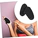 Yardwe 2pairs Portable Exercise Palm Pads Hand Grip Pads Comfortable Wrist Wraps for Lifting Strengthener