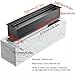 Decorative Electric Fireplace, Water Vapor Fireplace Humidifier with 3D Atomizing Flame, 3mm Ultra-Thin Panel, No Heating 70cm/27.5in