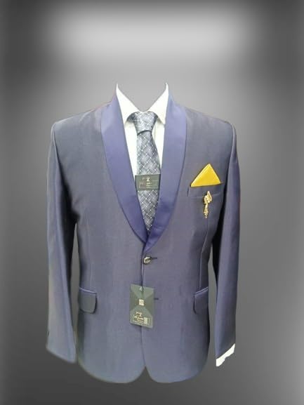 Image of Four Piece Suit Coat Pant Set Standard and Official Suit for Boy's and Men Color Purple