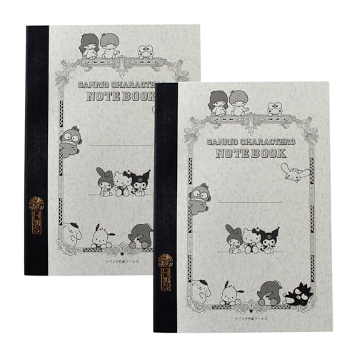 Amazon.co.jp: ツバメノート ノート A5 方眼 サンリオキャラクターズ 2