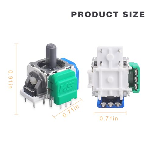 Image of VGBUS Qualitied TMR Electromagnetic Joystick Replacement for PS4 /Xbox one /PS5 /Switch Pro /Xbox one elite-10 Packs (TMR PS4) [playstation]