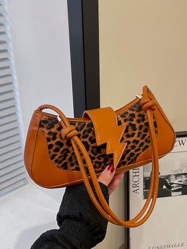 Verdusa Women's Retro Vintage Shoulder Bags Magnet Zipper PU Leather Classic Hobo Handbag2