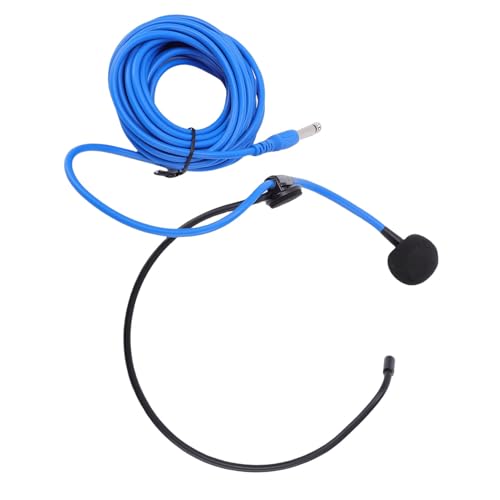 Micrófono de diadema para enseñanza y canto con cable resistente de 6,35 mm 7