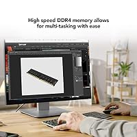 Lexar UDIMM DDR4 RAM 8 GB 3200 MHz, 288-Pin U-DIMM Desktop-Speicher, Hochleistungs-Computerspeicher, PC-RAM-Modul-Upgrade, Hochleistungs Arbeitsspeicher (LD4AU008G-B3200GSST) – Ansicht 6