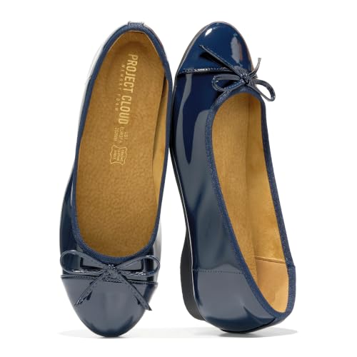 Image of Project Cloud Ballet Flats for Women - Leather Insole Womens Flats Shoes