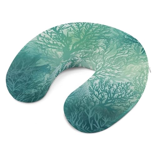 Almohada espuma viscoelástica tamaño moderado para viaje miniatura 6