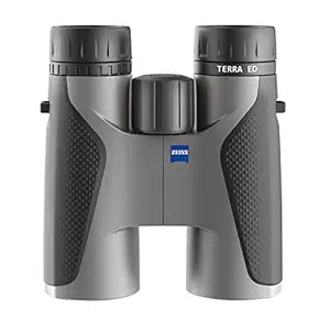 ZEISS 524204 9907 10 x 42mm Terra(R) ED Binoculars (Cool Gray)
