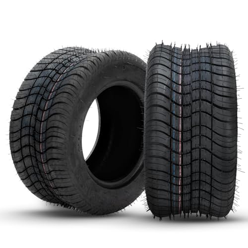 Motorhot 2x205/50-10 Golf Cart Tires for Club Car 4PR