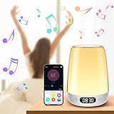 FÁCIL DE USAR+TEMPORIZADOR AUTOMÁTICO: La lampara LED mesita de noche de ruido blanco se puede controlar a través de su teléfono. A través de la APP, controlas fácilmente la lampara infantil & lampara bebe noche. La lampara LED mesita de noche también tiene TEMPORIZADOR AUTO, puede configurar para apagar la lampara infantil & lampara bebe noche después de 30/60/90 minutos. Esta luz lampara infantil es potente y fácil de usar. Es realmente lampara bebe noche versátil para mamá y toda la familia!