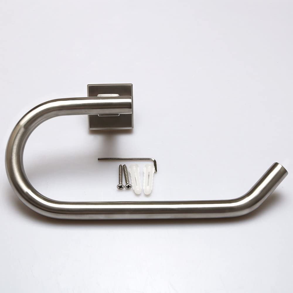 Toalleros, Porta Toallas de baño, aro para Toallas de baño, Barra para Toallas de baño, Soporte para Papel higiénico, Soporte para Toallas de Pared, Acero Inoxidable Sus 304, Cromo Pulido,