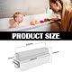 Badewannenspritzschutz, Spritzschutz Badewanne Für Kinder Spielregal Bathtub Shelf Tray Silikon Bad Spielzeug Organizer Klappbare Badewannen Spielzeug Aufbewahrung Spielzeugnetz Mit 4 Netztaschen