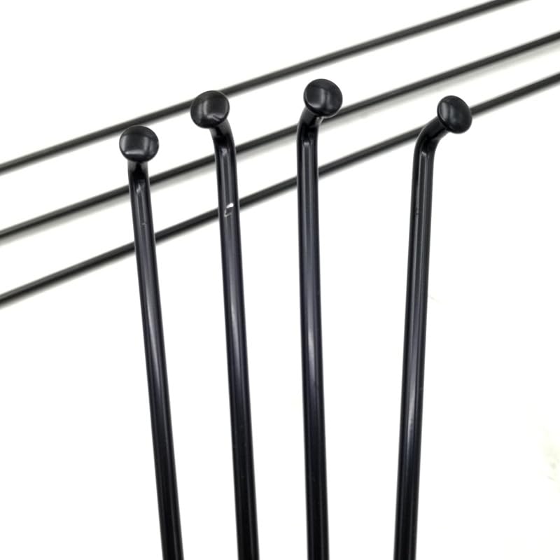 NKVDEX Fahrradspeichen 10 G Schwarze J-Bend-Speichen for Elektrofahrräder, Durchmesser 3,14 mm, runder Körper, gleicher Durchmesser, Speichen for Elektrofahrräder mit Muttern(Length Customize)